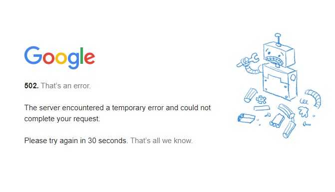 Google Neden Çalışmıyor! Google Çöktü mü?