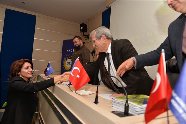 Büyükşehir Başkan Vekili Gülcan Kış, Ziraat Mühendisleri Odası Genel Kurulu’na Katıldı