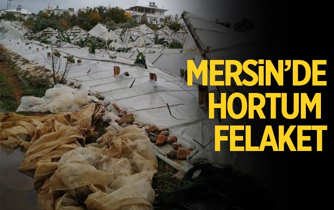 Mersin Anamur'da Hortum Felaketi