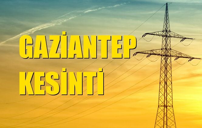 Gaziantep Elektrik Kesintisi 26 Aralık Perşembe