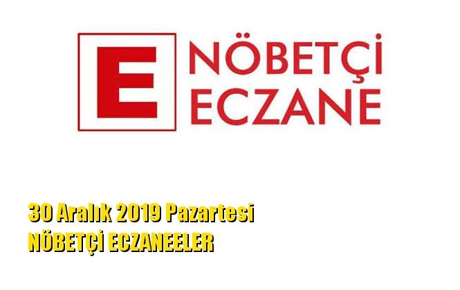 Mersin Nöbetçi Eczaneler 30 Aralık 2019 Pazartesi