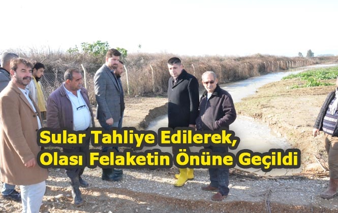 Mersin Tarsus’ta Yaşanan Taşkın ve Sele Mersin Büyükşehir’den Müdahale