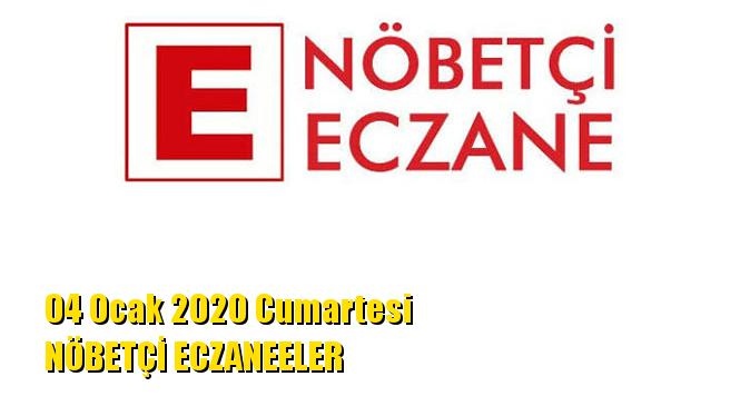 Mersin Nöbetçi Eczaneler 04 Ocak 2020 Cumartesi