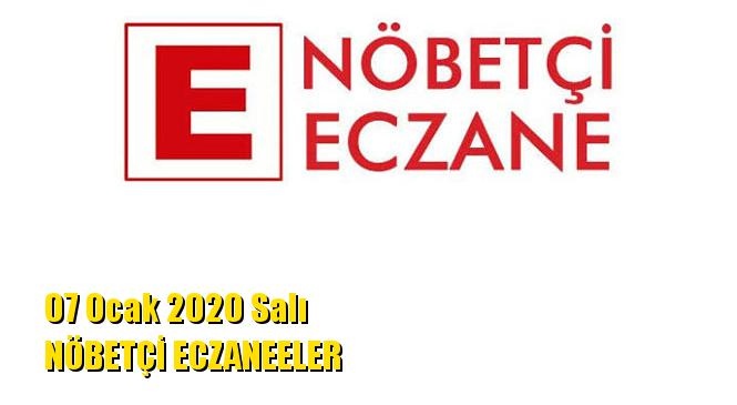 Mersin Nöbetçi Eczaneler 07 Ocak 2020 Salı