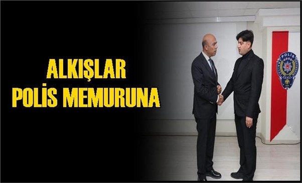 Mersin’de Alkışlar Polis Memuru Mustafa Polat’a