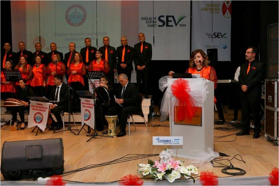 Tarsus İnleyen Nağmeler Musiki Derneği, Yılın İlk Konserini Verdi.
