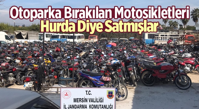 Otoparka Bırakılan Motosikletleri Hurda Diye Satmışlar