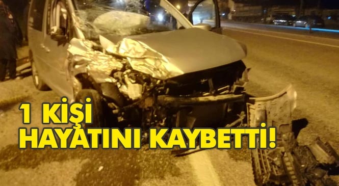 Mersin Bozyazı'da Feci Kaza, Hayat Mücadelesini Kaybetti!
