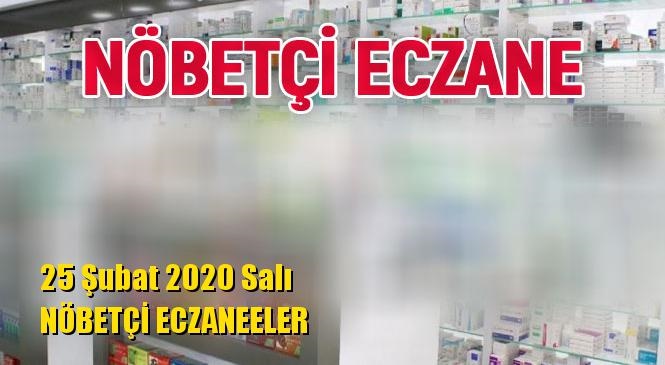 Mersin Nöbetçi Eczaneler 25 Şubat 2020 Salı