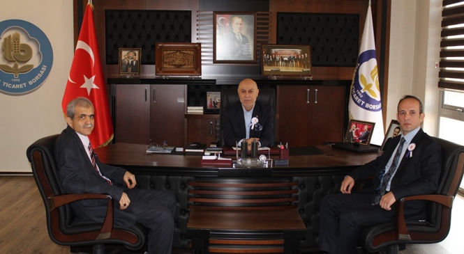 Vergi Haftası Kapsamında Başkan Murat Kaya'ya Ziyaret