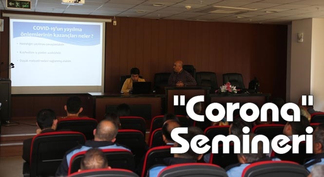 Mersin Erdemli'de "Corona" Virüsü Farkındalık Semineri