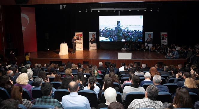 Cüneyt Özdemir, Mersin’de İletişimin Alfabesini Kendi Tecrübeleriyle Anlattı