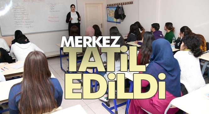 Mersin Büyükşehir Belediyesine Ait 8 Noktadaki Kurs Merkezleri, Alınan Korona (Corona - Covid_19) Tedbirleri Kapsamında 2 Hafta Tatil Edildi