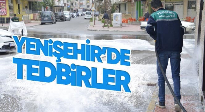 Yenişehir Belediyesi Tedbiri Elden Bırakmıyor