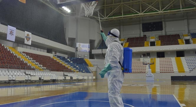 Yenişehir’de Dezenfeksiyon Ekipleri Kuruldu