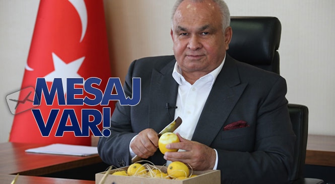 Limonun Başkenti Mersin Erdemli Belediye Başkanı "Limon Tüketelim, Vücut Direncimizi Yükseltelim"