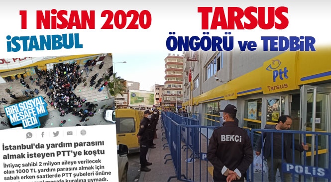 Mersin Tarsus'ta Şehrini İyi Tanıyan Bir Kaymakam Olunca İşte Böyle Güzel Tedbirler Alınır! İstanbul ile Tarsus Arasındaki 1 Nisan Farkı