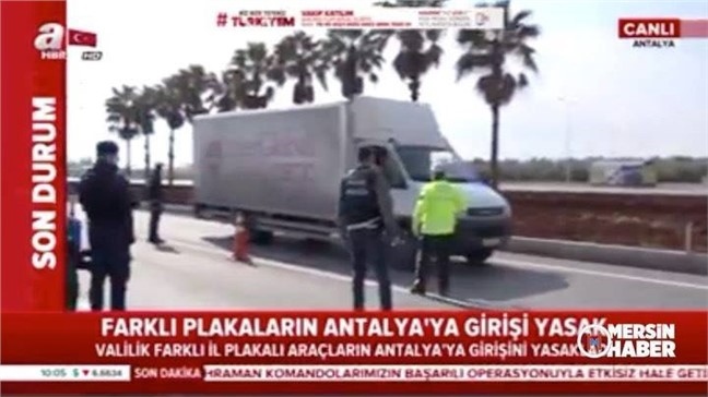 Farklı Plakalı Araçların Antalya’ya Girişi Valilik Kararı ile Yasaklandı