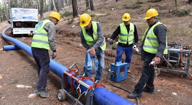 MESKİ, Tarsus İlçesi’nde 19 Mahalleye İçmesuyu İleten İsale Hattını Yeniledi