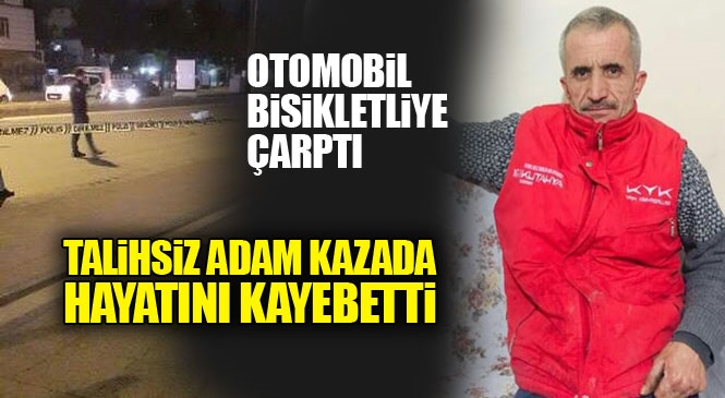 Mersin Akdeniz GMK Bulvarı Üzerinde Trafik Kazası: Hüseyin Üreç İsimli Bisikletli Hayatını Kaybetti