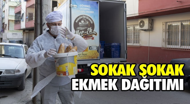 Mersin'de, 14 Bin 700 Ekmek Dar Gelirlilere Ücretsiz Dağıtıldı! MER-EK Kapasiteyi Artırdı, Yaşanabilecek Ekmek Mağduriyetinin Önüne Geçti