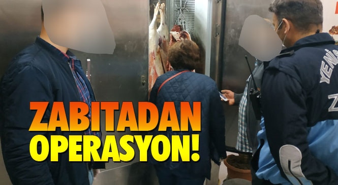 Mersin'de Kaçak Et Operasyonu! Yenişehir'de İş Yerine Kaçak Et Operasyonu Yapıldı: 200 Kilo Kaçak Et Yakalandı