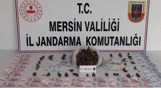 Mersin'in Tarsus İlçesinde Jandarma Ekipleri, Uyuşturucu Madde Ticareti Yapan 2 Kişiyi Gözaltına Aldı