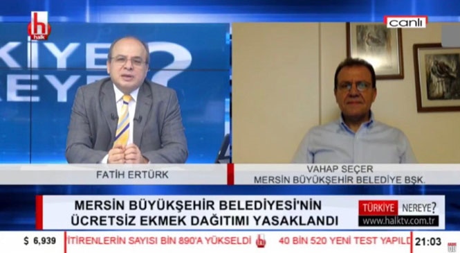 Başkan Seçer: "Bu Karar, Büyükşehir Belediyelerinin Ekmek Dağıtmasının Engellenmesi Anlamına Geliyor"