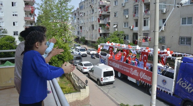 Korona Virüs 23 Nisan Coşkusuna Engel Olamadı