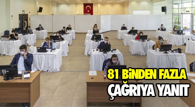 Kriz Merkezi 41 Günde 81 Bin 69 Çağrıyı Yanıtladı! Mersin Büyükşehir Belediyesinin Kriz Merkezi, 4 Günlük Sokağa Çıkma Yasağında da Vatandaşın Hizmetinde