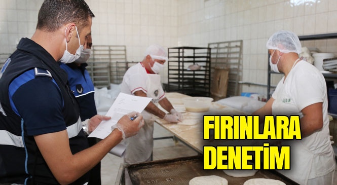 Toroslar'da Fırınlara Ramazan Denetimi