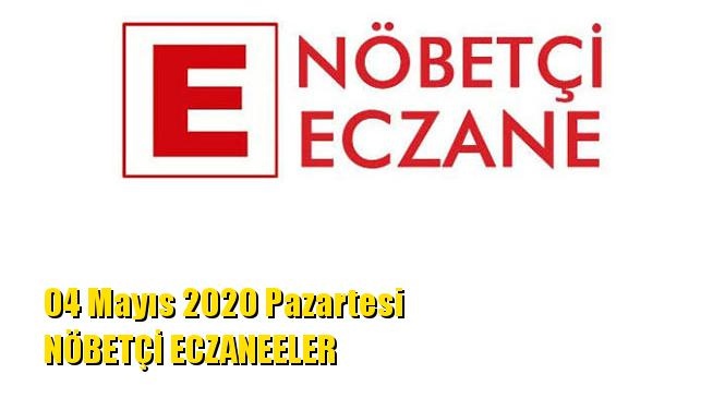 Mersin Nöbetçi Eczaneler 04 Mayıs 2020 Pazartesi