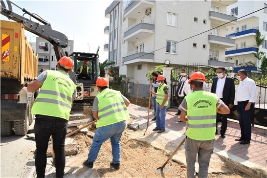 Başkan Yılmaz, Sahada Çalışmaları İnceledi