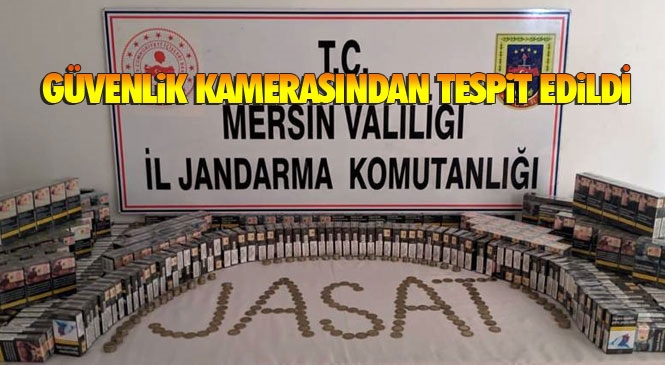 Mersin Tarsus'ta Hırsızlar Girdikleri Marketten Nakit Para ve Sigara Çalmışlar