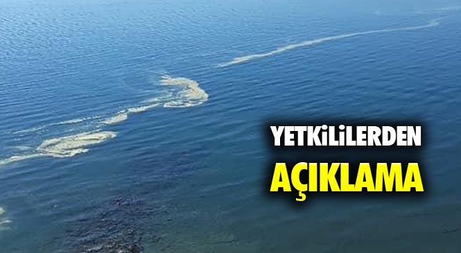 Deniz Yüzeyinde Görülen Renk Değişimine İlişkin Mersin Büyükşehir Belediyesinden Açıklama "Mevsimsel"