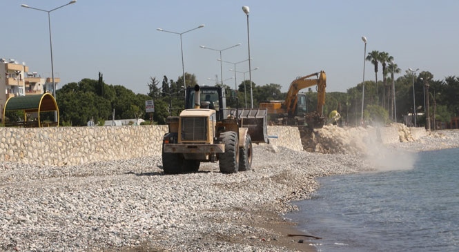 Erdemli Sahillerinde Hummalı Çalışma