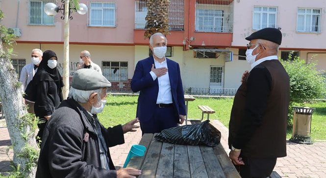 Akdeniz Belediye Başkanı Gültak, Ramazan Bayramı’nı Kutladı