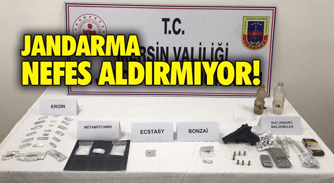Jandarma Mersin Silifke Atakent'te Uyuşturucu İle Mücadelede 2'li Operasyon Yaptı: 7 Gözaltı Yapıldı, Bonk ve Payp Diye Tabir Edilen Düzenekte Ele Geçirildi