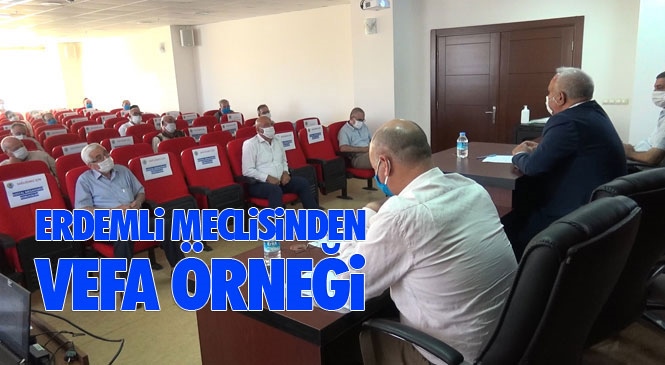 Mersin Erdemli'de Sağlık Çalışanlarına Vefa! Erdemli Belediye Meclisi’nden Sağlık Çalışanlarına Vefa