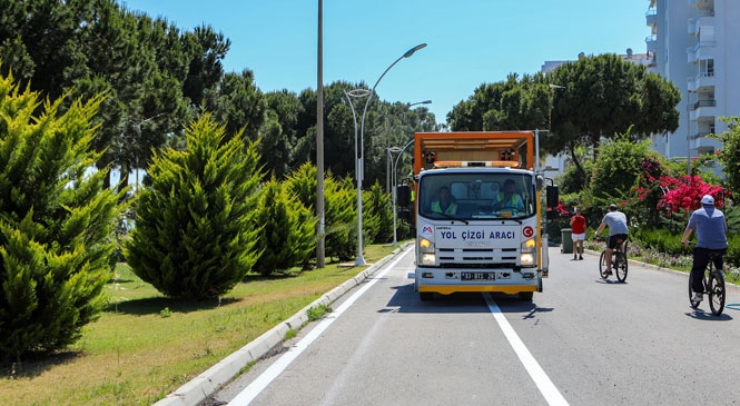 Mersin'de Bisiklet Yoluyla Pedallar 8 Kilometre Boyunca Aralıksız Dönebilecek