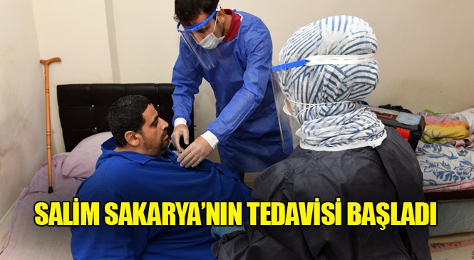 Çaresizlik Gözyaşları Büyükşehir Sayesinde Mutluluk Gözyaşlarına Döndü! Yerinden Kalkamayan 270 Kiloluk Zihinsel Engelli Salim Sakarya’nın İmdadına Büyükşehir Yetişti