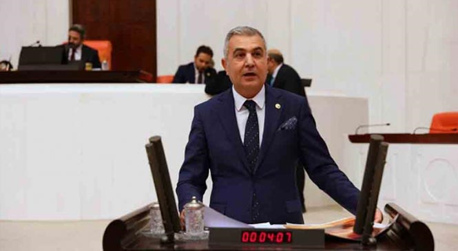 Milliyetçi Hareket Partisi (MHP) Mersin Milletvekili Baki Şimşek, TBMM Genel Kurulunda Söz Aldı: "Tren Seferleri Acilen Başlatılmalıdır"