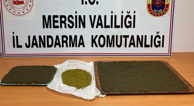 Uyuşturucu Ticareti Yapanlar Tarafından Mersin - Adana Otoyolu Kenarındaki Tarlaya Bırakılan 6 Kilo Toz Esrar Yakalandı