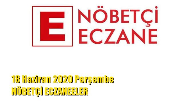 Mersin Nöbetçi Eczaneler 18 Haziran 2020 Perşembe