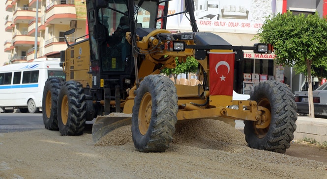 İmara Uygun Açılan Yollara Erdemli Belediyesi’nden Asfalt Hazırlığı