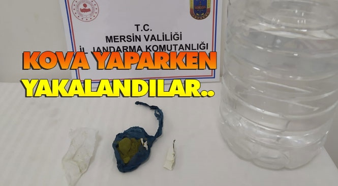 Mersin Silifke’de Uyuşturucu Kullanan Şahıslara Yönelik Operasyon: Kova Yaparken Yakalandılar