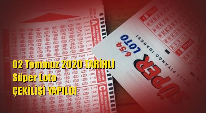 02 Temmuz 2020 Süper Loto Sonuçları