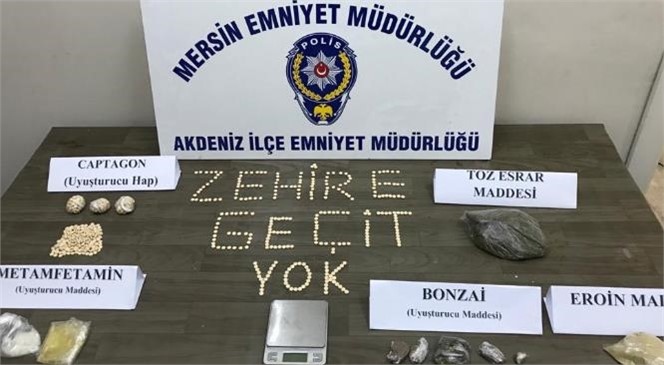 Mersin’de Durdurulan Şahısın Yapılan Üst Aramasında Uyuşturucu Çıktı