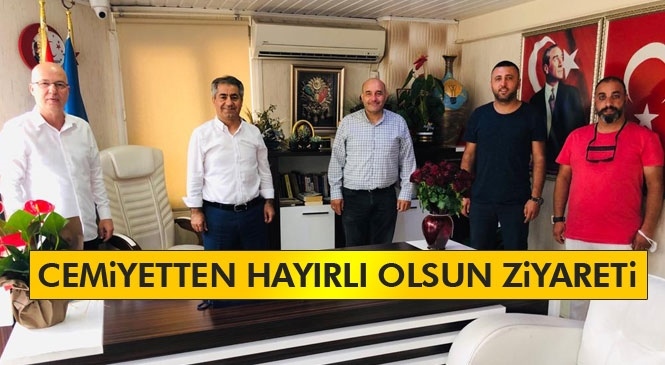 Tarsus Gazeteciler Cemiyetinden AK Parti Tarsus İlçe Başkanı Podak’a Ziyaret