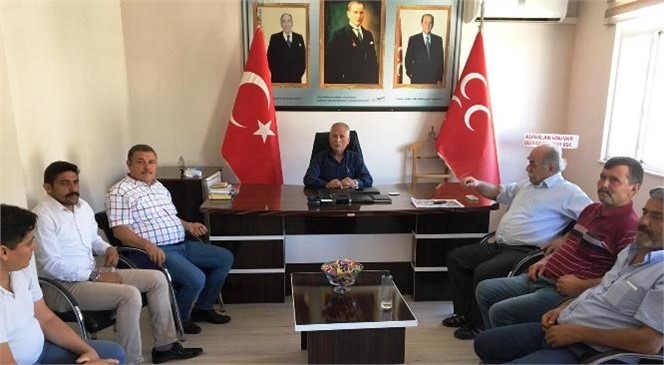 Başkan Ünüvar’dan MHP İlçe Başkanı Celal Kadim’e Hayırlı Olsun Ziyareti